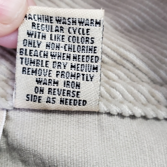 B Moss Button Down Corduroy Skirt Sz 2 - Picture 9 of 10